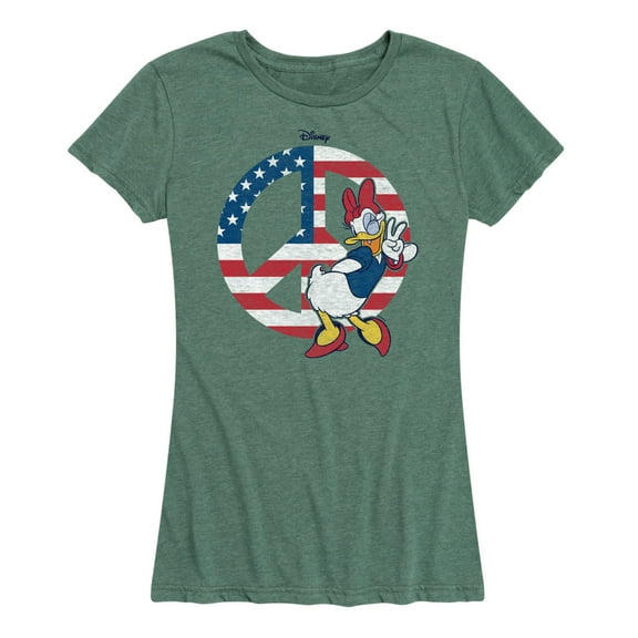 Disney - Americana - Daisy Peace - Women's Short Sleeve Graphic T-Shirt