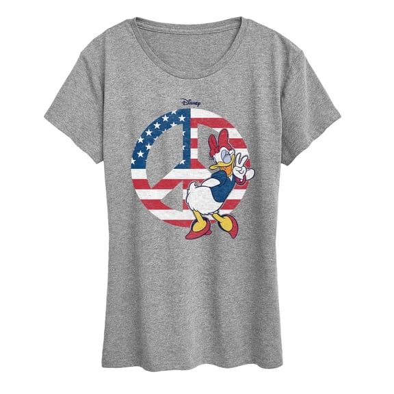 Disney - Americana - Daisy Peace - Women's Short Sleeve Graphic T-Shirt