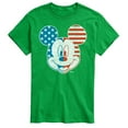 thumbnail image 1 of Disney - Americana - Mickey Face Stars And Stripes - Adult Short Sleeve Graphic T-Shirt, 1 of 4