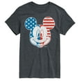 thumbnail image 1 of Disney - Americana - Mickey Face Stars And Stripes - Adult Short Sleeve Graphic T-Shirt, 1 of 4
