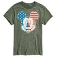 thumbnail image 1 of Disney - Americana - Mickey Face Stars And Stripes - Adult Short Sleeve Graphic T-Shirt, 1 of 4