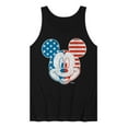 thumbnail image 1 of Disney - Americana - Mickey Face Stars And Stripes - Men's Jersey Tank Top, 1 of 4