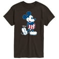 thumbnail image 1 of Disney - Americana - Mickey Flag Pattern - Adult Short Sleeve Graphic T-Shirt, 1 of 4