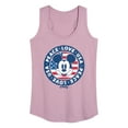 thumbnail image 1 of Disney - Americana - Mickey Peace Love Usa - Women's Racerback Tank Top, 1 of 5