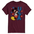 thumbnail image 1 of Disney - Americana - Mickey Sunglasses Usa - Adult Short Sleeve Graphic T-Shirt, 1 of 4