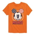 thumbnail image 1 of Disney - Americana - Mickey USA Ears - Toddler And Youth Short Sleeve Graphic T-Shirt, 1 of 4