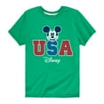 thumbnail image 1 of Disney - Americana - Mickey USA - Toddler And Youth Short Sleeve Graphic T-Shirt, 1 of 5
