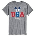 thumbnail image 1 of Disney - Americana - Mickey Usa - Adult Short Sleeve Graphic T-Shirt, 1 of 5