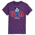 thumbnail image 1 of Disney - Americana - Mickey Usa - Adult Short Sleeve Graphic T-Shirt, 1 of 4