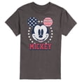 thumbnail image 1 of Disney - Americana - Mickey Usa Ears - Adult Short Sleeve Graphic T-Shirt, 1 of 5