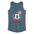 thumbnail image 1 of Disney - Americana - Mickey Usa Ears - Women's Racerback Tank Top, 1 of 5