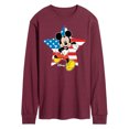 thumbnail image 1 of Disney - Americana - Mickey Usa Flag Star - Men's Long Sleeve T-Shirt, 1 of 1