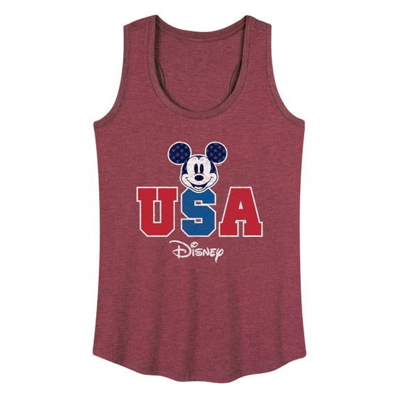 Disney - Americana - Mickey Usa - Women's Racerback Tank Top