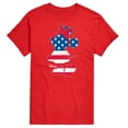 thumbnail image 1 of Disney - Americana - Minnie Americana Fill - Adult Short Sleeve Graphic T-Shirt, 1 of 5