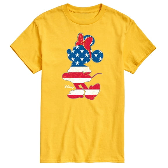 Disney - Americana - Minnie Americana Fill - Adult Short Sleeve Graphic T-Shirt