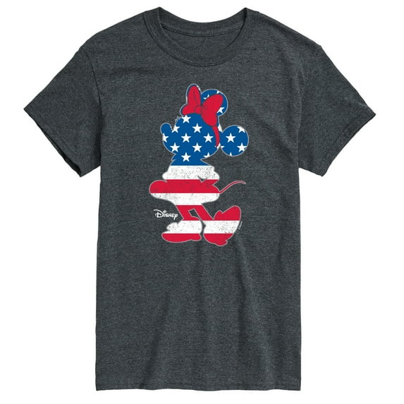 Disney - Americana - Minnie Americana Fill - Adult Short Sleeve Graphic T-Shirt