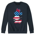 thumbnail image 1 of Disney - Americana - Minnie Americana Fill - Men's Crew Neck Fleece Pullover, 1 of 5