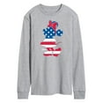thumbnail image 1 of Disney - Americana - Minnie Americana Fill - Men's Long Sleeve T-Shirt, 1 of 4
