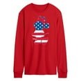 thumbnail image 1 of Disney - Americana - Minnie Americana Fill - Men's Long Sleeve T-Shirt, 1 of 3