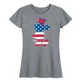thumbnail image 1 of Disney - Americana - Minnie Americana Fill - Women's Short Sleeve Graphic T-Shirt, 1 of 5