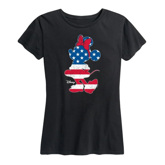 Disney - Americana - Minnie Americana Fill - Women's Short Sleeve Graphic T-Shirt