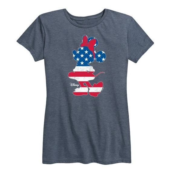 Disney - Americana - Minnie Americana Fill - Women's Short Sleeve Graphic T-Shirt