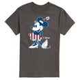 thumbnail image 1 of Disney - Americana - Minnie Flag Pattern - Adult Short Sleeve Graphic T-Shirt, 1 of 5