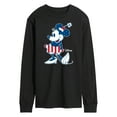 thumbnail image 1 of Disney - Americana - Minnie Flag Pattern - Men's Long Sleeve T-Shirt, 1 of 4