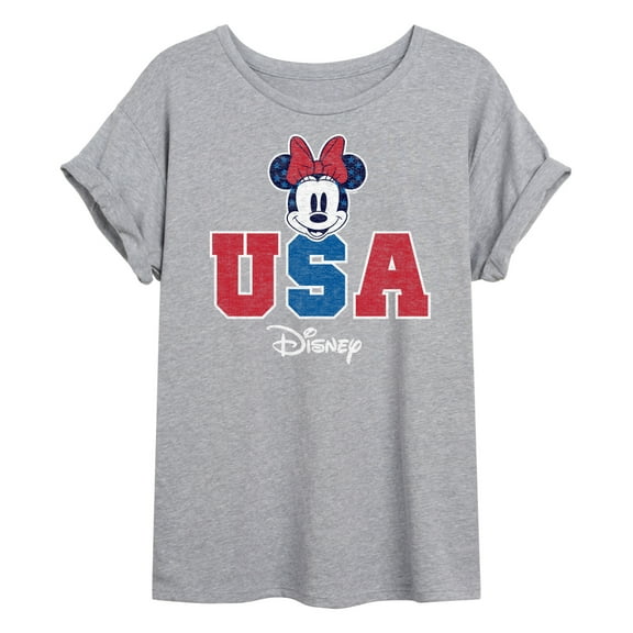 Disney - Americana - Minnie USA - Women's Oversized T-Shirt