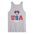 thumbnail image 1 of Disney - Americana - Minnie Usa - Men's Jersey Tank Top, 1 of 3