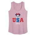 thumbnail image 1 of Disney - Americana - Minnie Usa - Women's Racerback Tank Top, 1 of 5