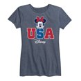thumbnail image 1 of Disney - Americana - Minnie Usa - Women's Short Sleeve Graphic T-Shirt, 1 of 5