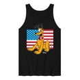thumbnail image 1 of Disney - Americana - Pluto Usa Flag - Men's Jersey Tank Top, 1 of 5
