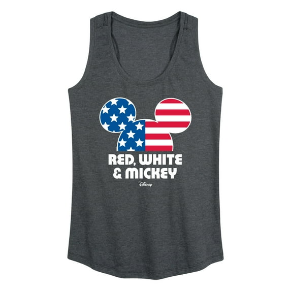 Disney - Americana - Red White And Mickey - Women's Racerback Tank Top