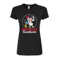 thumbnail image 1 of Disney - Americas Sweethearts - Juniors Fitted Graphic T-Shirt, 1 of 5