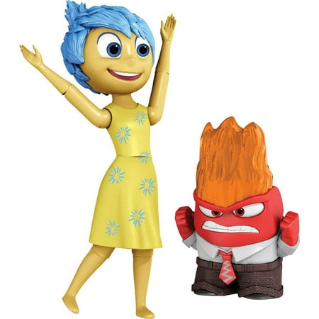 Disney And Pixar Inside Out Anger & Joy Action Figures For 3 Year Olds & Up