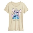 thumbnail image 1 of Disney - Angel And Stitch - Women's Short Sleeve Graphic T-Shirt, 1 of 4