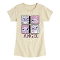 thumbnail image 1 of Disney - Angel Grid - Youth Girls Short Sleeve T-Shirt, 1 of 4