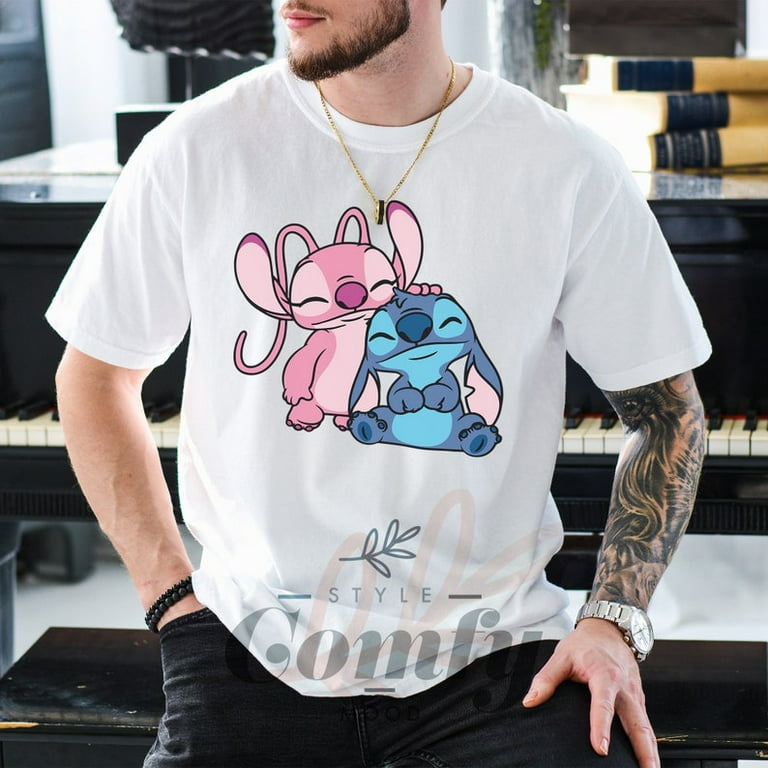 Stitch and angel couple shirt shop