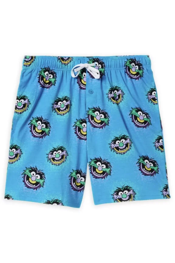 Animal Pajama Sleep Shorts For Adults  The Muppets 2XL Size