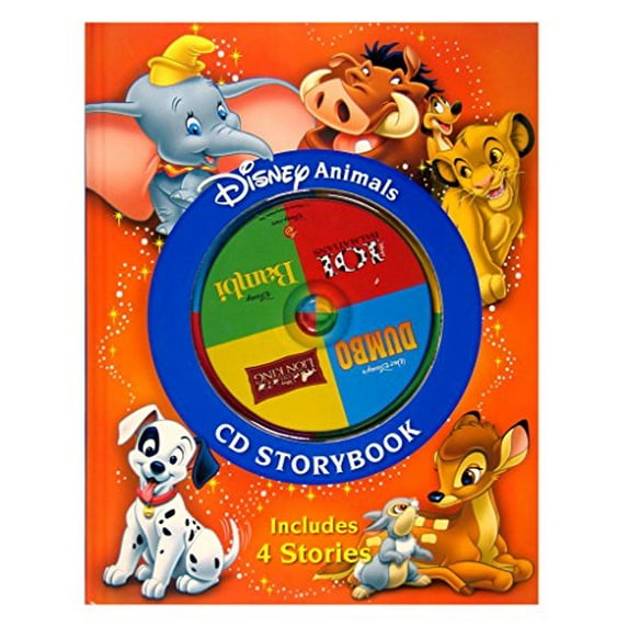 Pre-Owned Disney Animals CD Storybook: The Lion King / 101 Dalmatians / Bambi / Dumbo 1741219221 (Hardcover - Used)