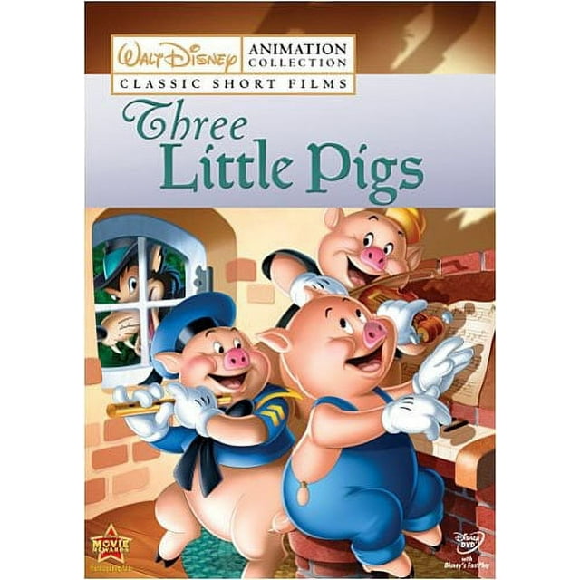 Disney Animation Collection: Volume 2: Three Little Pigs (DVD), Walt Disney Video, Kids & Family