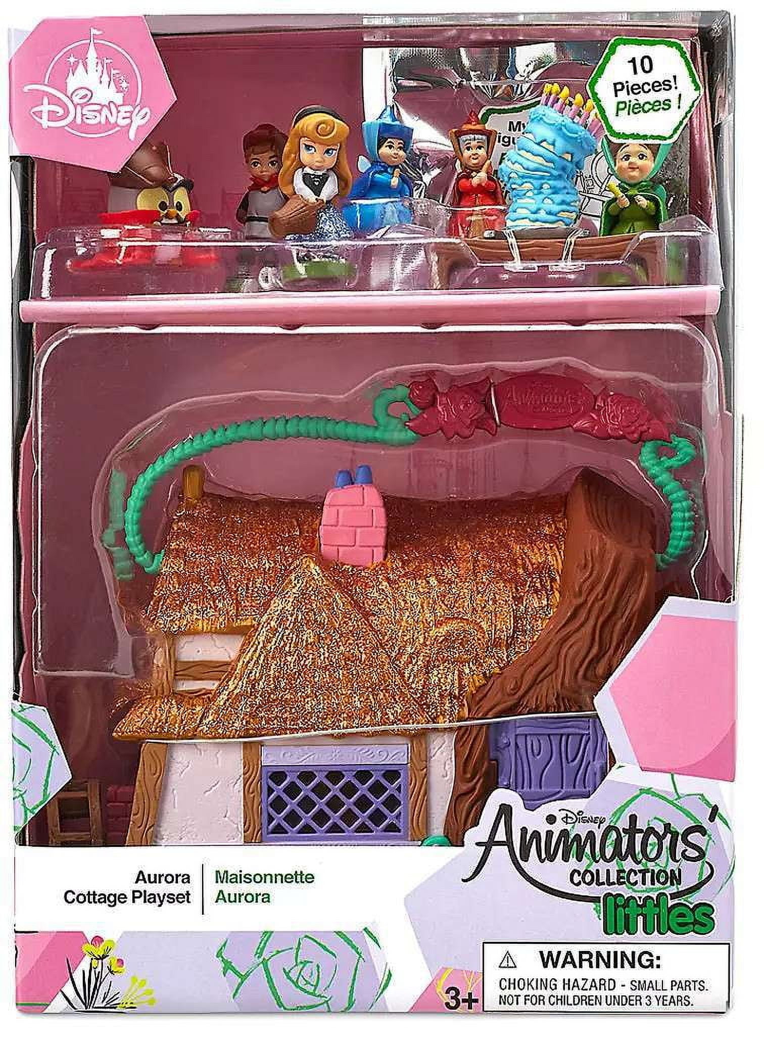 Disney Animators' Aurora Surprise Cottage Play Set Sleeping Beauty