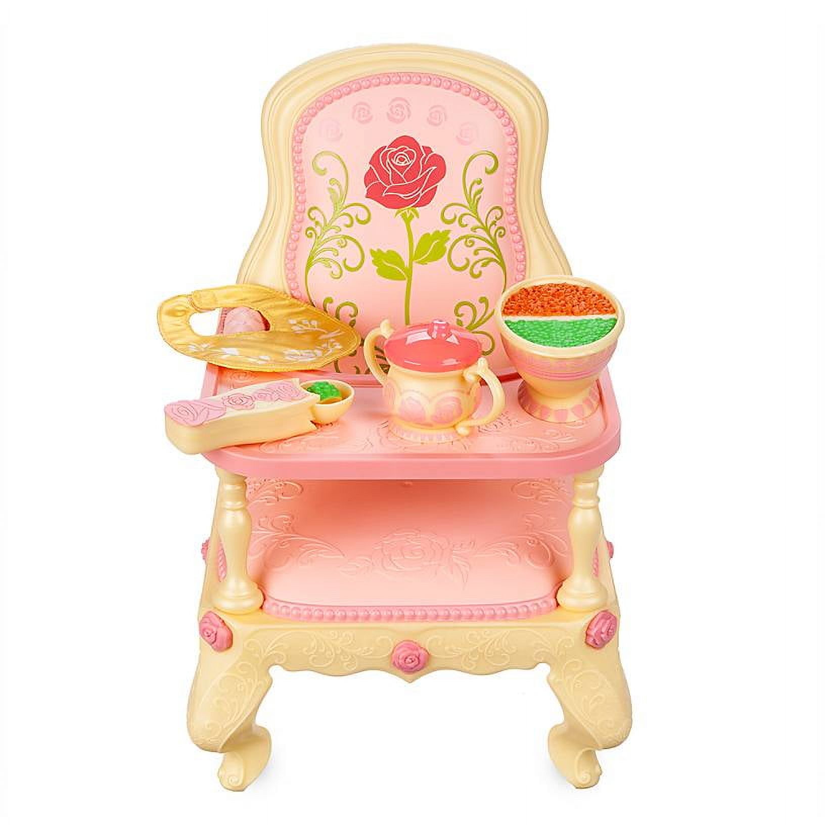 Disney Store -Animators' Collection- Belle Feeding High Chair Beauty ...