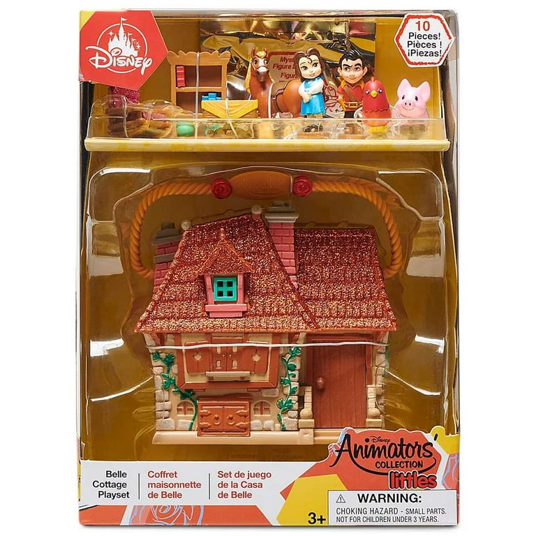 Disney Animators' Collection: Belle Cottage Mini Dollhouse Play