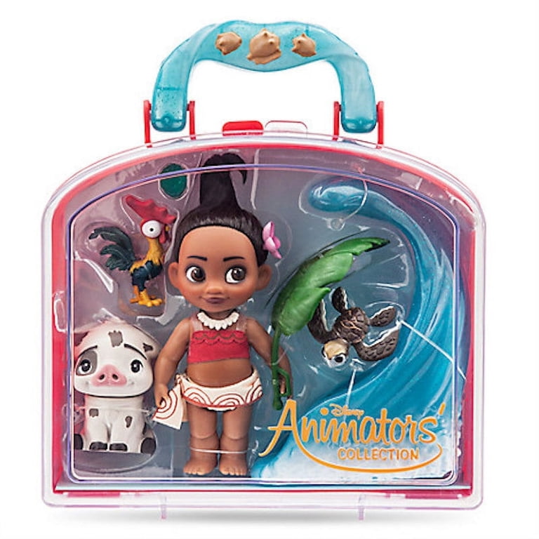 ディズニー　アニメーターズ　コレクション　リトルズ　モアナ　プレイセット Disney Animators' Collection Moana Mini Playset, Toddler Doll with