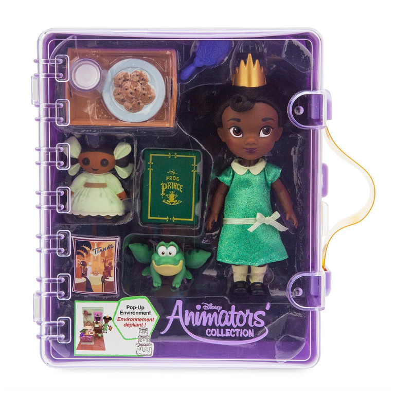 Disney Animators' Collection Tiana Mini Doll Play Set New with Box