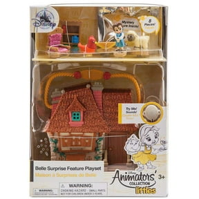 Disney Animators Little Collection Doll Playsets with Belle, Plastic, 0.95 lb