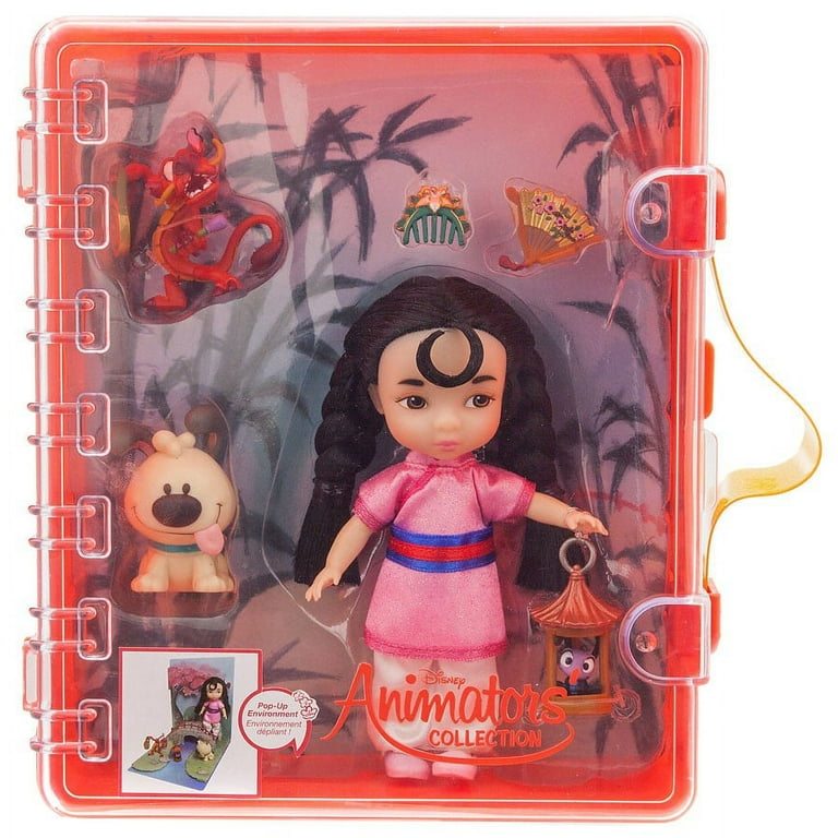 Disney Animators Little Collection Mulan Mini Doll Playset New With Tags Walmart