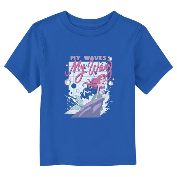 Disney Anime Ariel My Waves My Waves Graphic T-Shirt